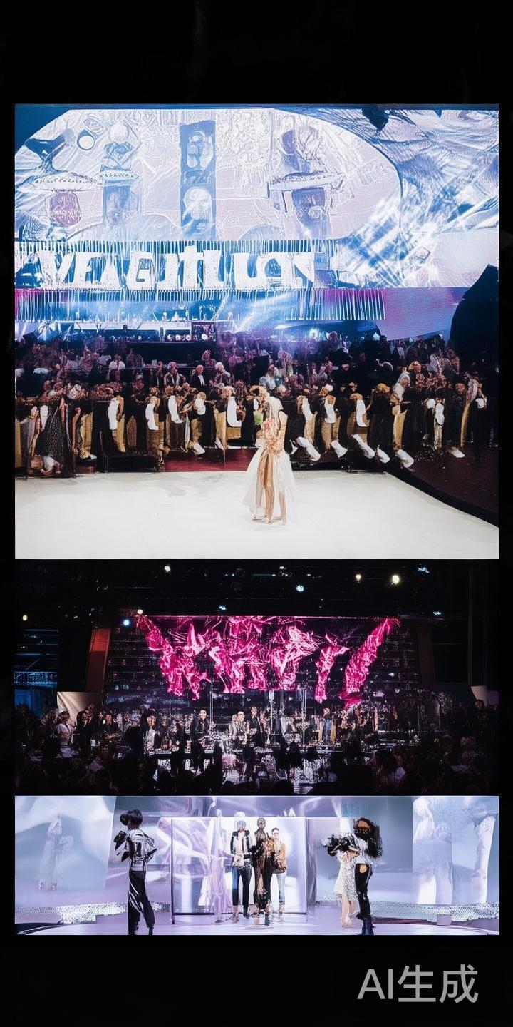 在艺术与娱乐方面，威尼斯人举办了高端时尚秀和现场音