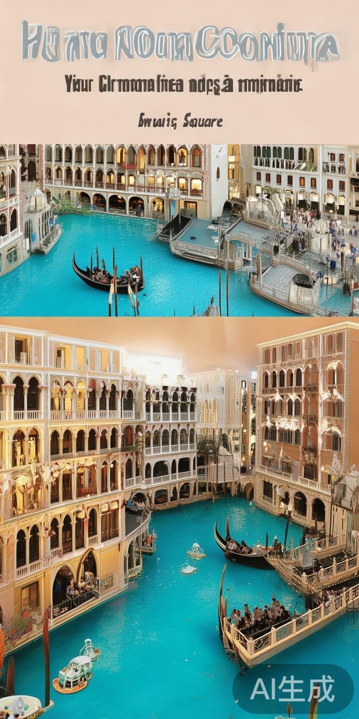 在澳门威尼斯人，最引人注目的当属“人工河”与“贡都