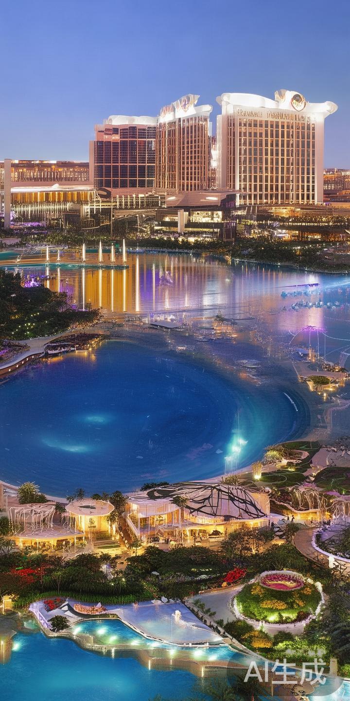 作为澳门最大的综合娱乐城之一，澳门银河以其规模宏大